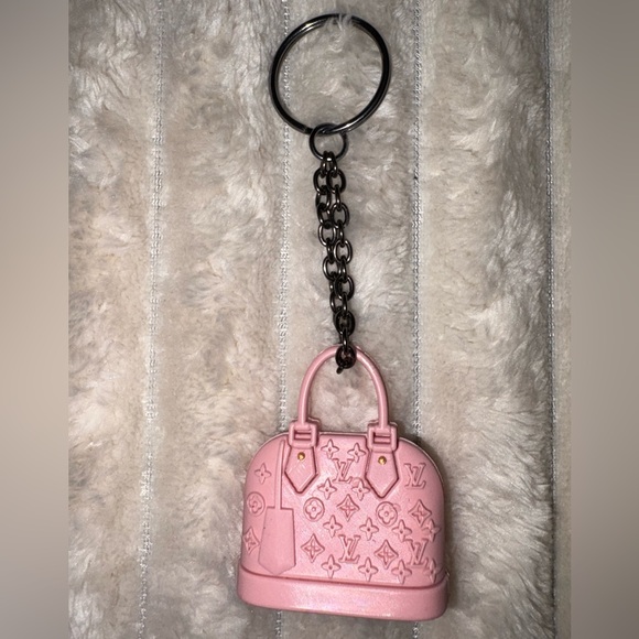 Fashion Pink Designer Keychain Bag - Picture 1 of 1